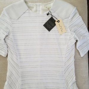 Rag & Bone White Basha Top - New